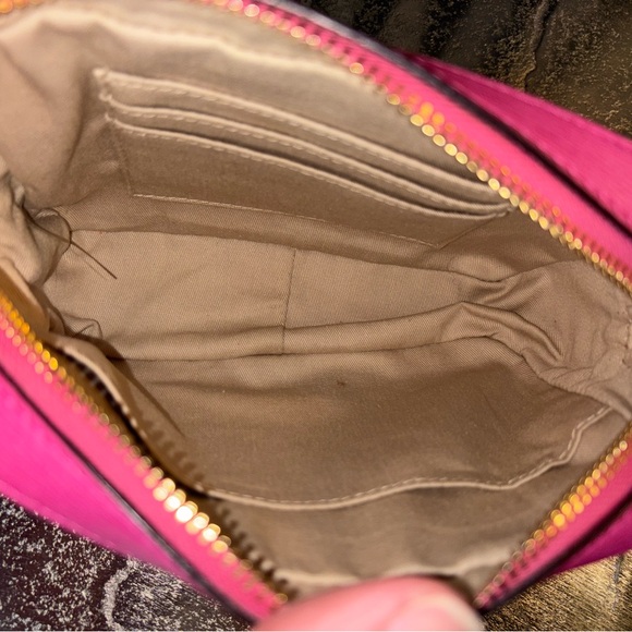 Coach Pink Saffiano Leather Flight Wristlet Clutch Style 49790 2013 - Picture 5 of 5